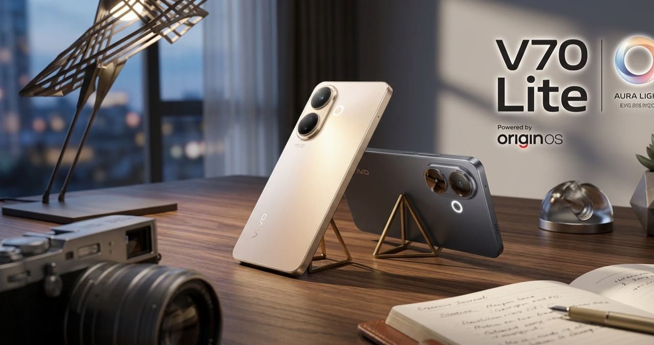 Vivo V70 Lite 5G with 6500mAh battery and 90W fast charging
